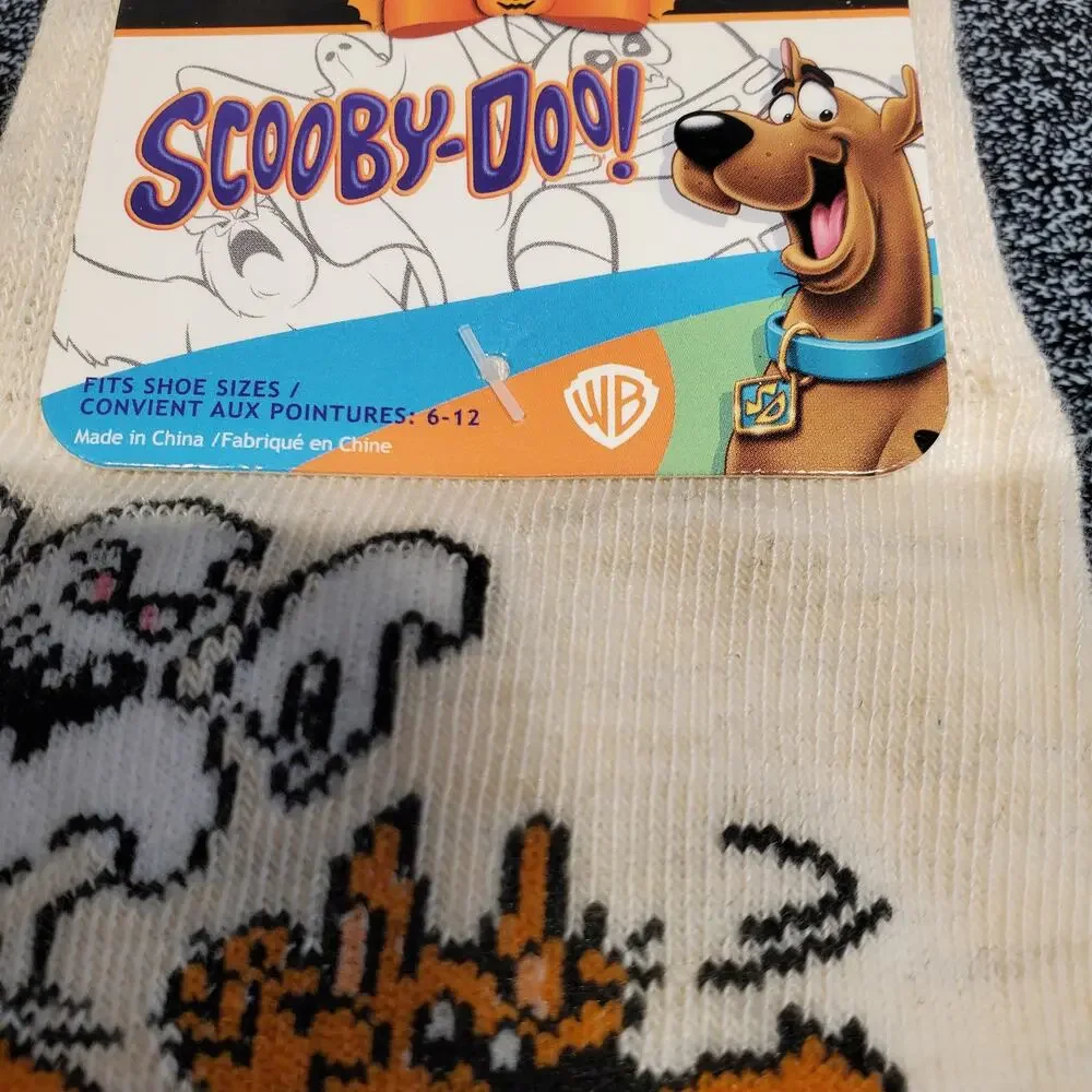 Scooby Doo Halloween Socks Ghost Mens NEW